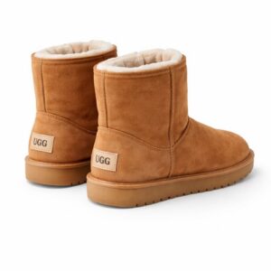 Boots mouton retourné